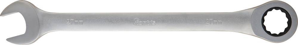 Maulschl. mit Ringratsche27mm gerade FORTIS