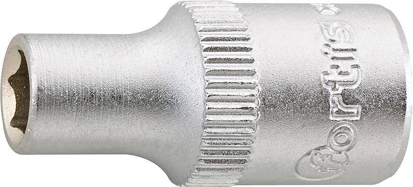 Steckschl.-Einsatz 1/4" 5 mm 6kt. FORTIS