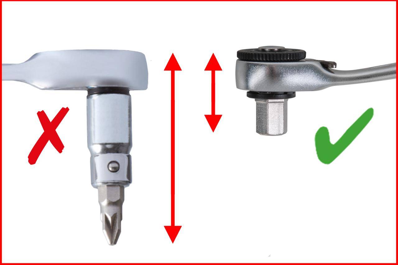 KS TOOLS 1/4" + 11 mm Durchgangs-Steckschlssel- und Bit-Satz, 31-tlg