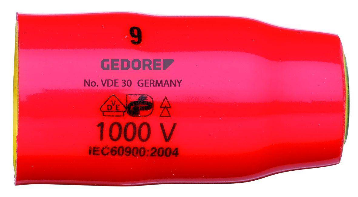 GEDORE VDE 30 11 VDE-Steckschlüsseleinsatz 3/8" 6-kant 11 mm