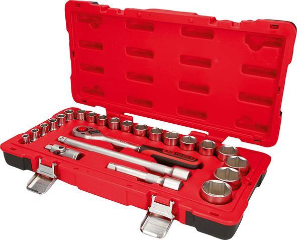 Steckschlüssel-Satz 1/2" 24-teilig KS Tools
