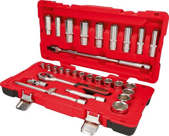 Steckschlüssel-Satz 1/2" 30-teilig KS Tools