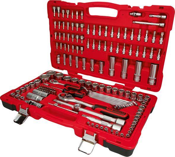 Steckschlüssel-Satz 1/4"+1/2" 151-teilig KS Tools