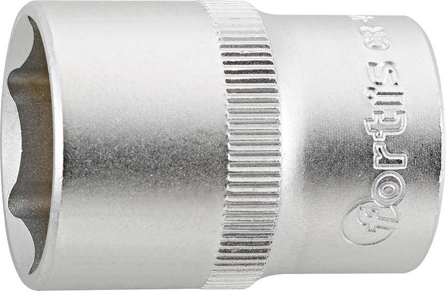 Steckschl.-Einsatz 1/2" 21mm 6kt. FORTIS