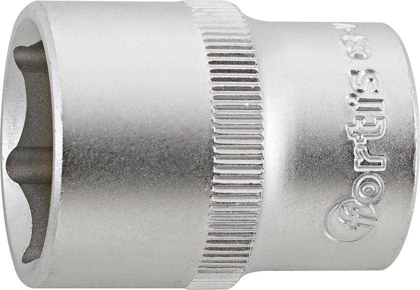 Steckschl.-Einsatz 1/2" 22mm 6kt. FORTIS