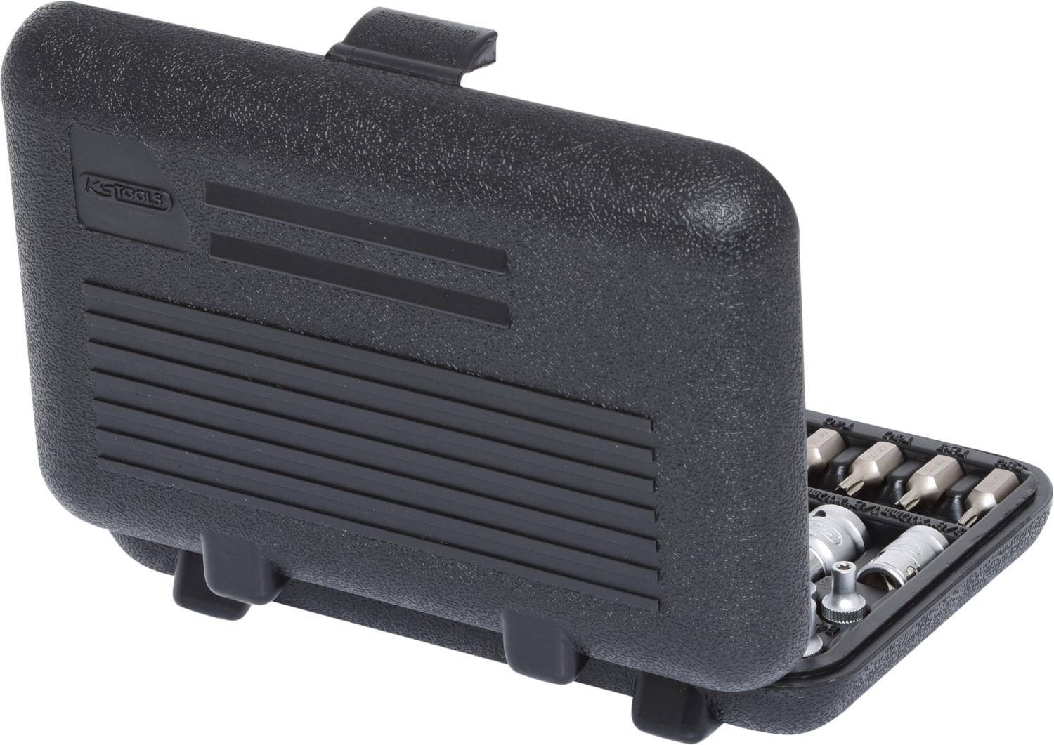 KS TOOLS Torx-Steckschlüssel- und Bit-Satz, 30-tlg