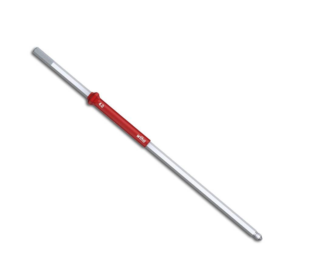 Torque-Wechselklinge für Innensechskant-SchraubenAusführung Aus Chrom-Vanadium-Molybdän-Stahl, matt verchromt, Klingenspitze Wiha ChromTop. Sechska