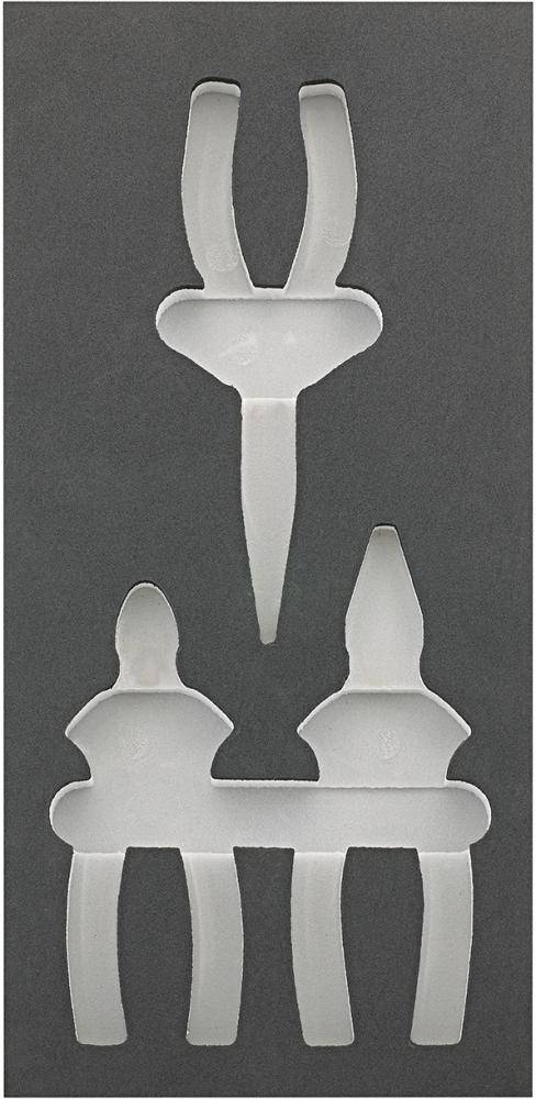 Werkzeugmodul 1/3 leer Zange VDE FORTIS