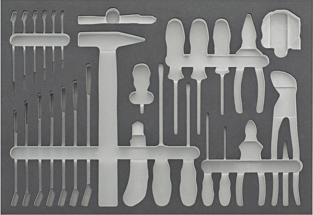Werkzeugmodul 3/3 leer Handwerkzeug FORTIS
