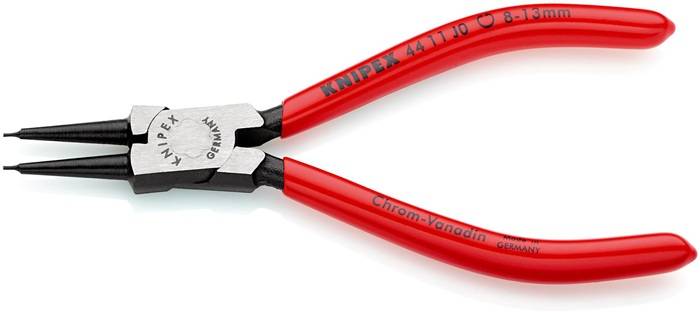 Sicherungsringzange J 0 f.Bohrungen D.8-13mm pol.KNIPEX