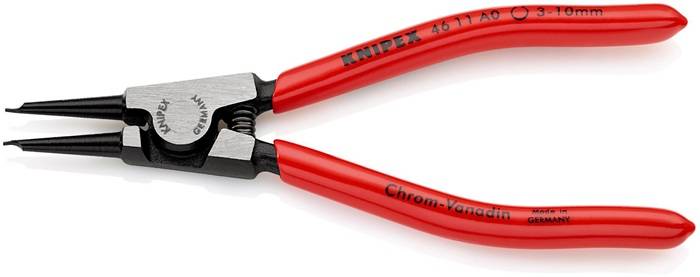 Sicherungsringzange A 0 f.Wellen D.3-10mm pol.KNIPEX