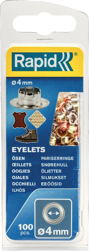 Rapid Ösen - 4 mm, 100 St