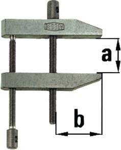 Parallelschraubzwinge PA Spann-W.116mm A.72mm BESSEY
