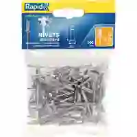 Blindnieten Standard Ø 4 x 12 mm 100 Stk. Beutel Rapid Blindnieten Standard Ø 4 x 12 mm 100 Stk. Beutel Rapid