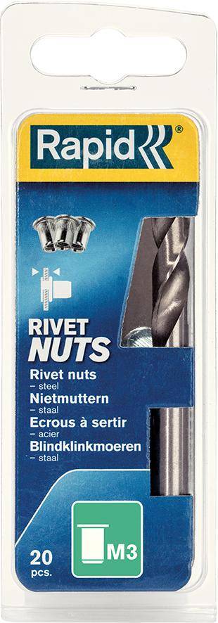 Rapid Blindnietmuttern M3
