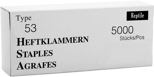 Rapid Heftklammern Typ 553 | PK(5000)HEFTKLAMMERN 53 8MM