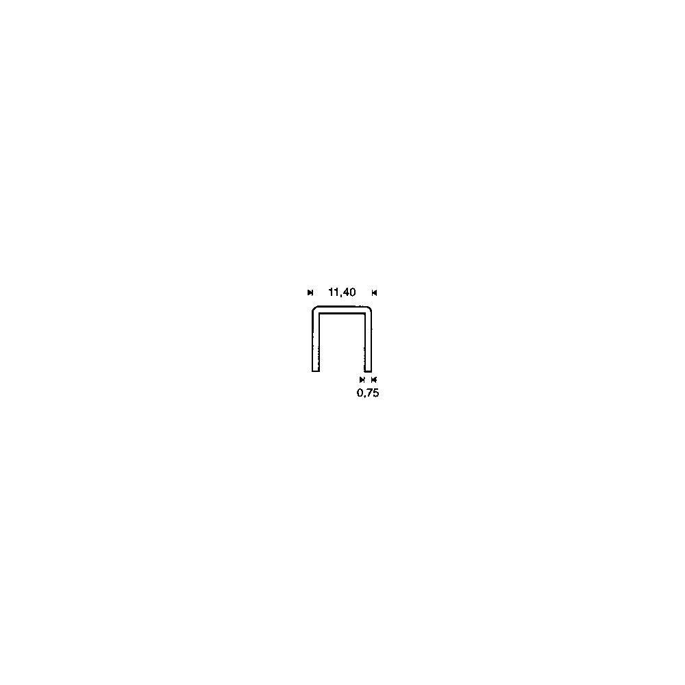 Rapid Heftklammern Typ 553 | PK(5000)HEFTKLAMMERN 53 8MM