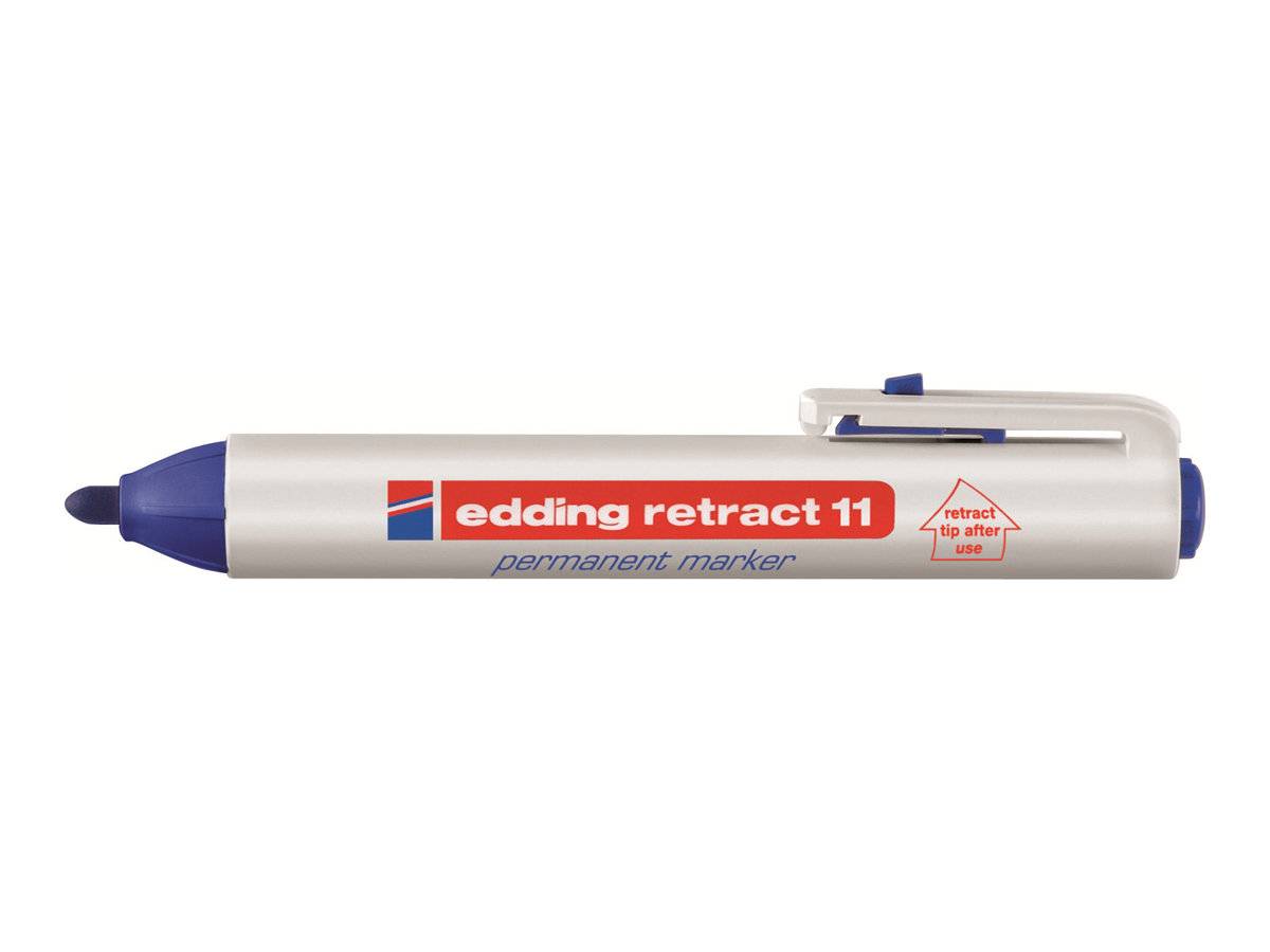 EDDING retract 11 - Marker - permanent - Blau