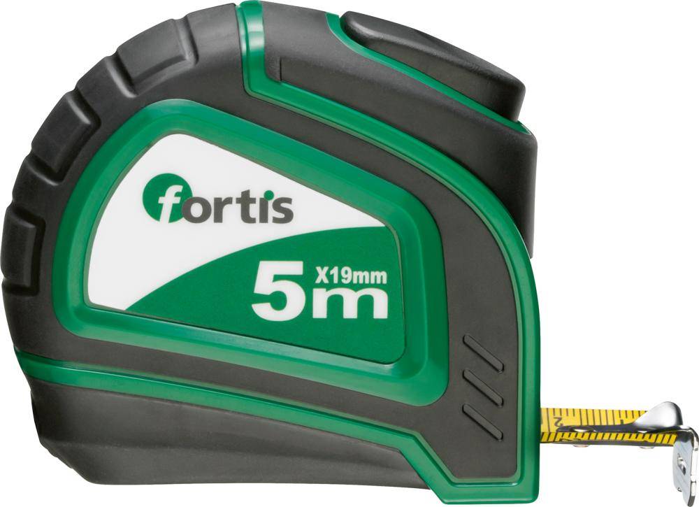Taschenbandmaß Bandstopp 5mx19 mm FORTIS