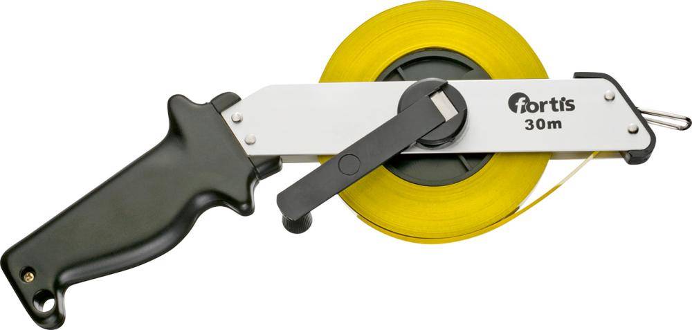 Rahmenbandmaß Stahlband 30mx13 mm FORTIS