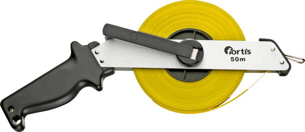 Rahmenbandmaß Stahlband 50mx13 mm FORTIS