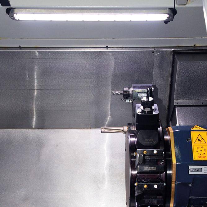 LED-Maschinenleuchte Lichtleiste 305mm 1200Lumen starr Bauer + Böcker