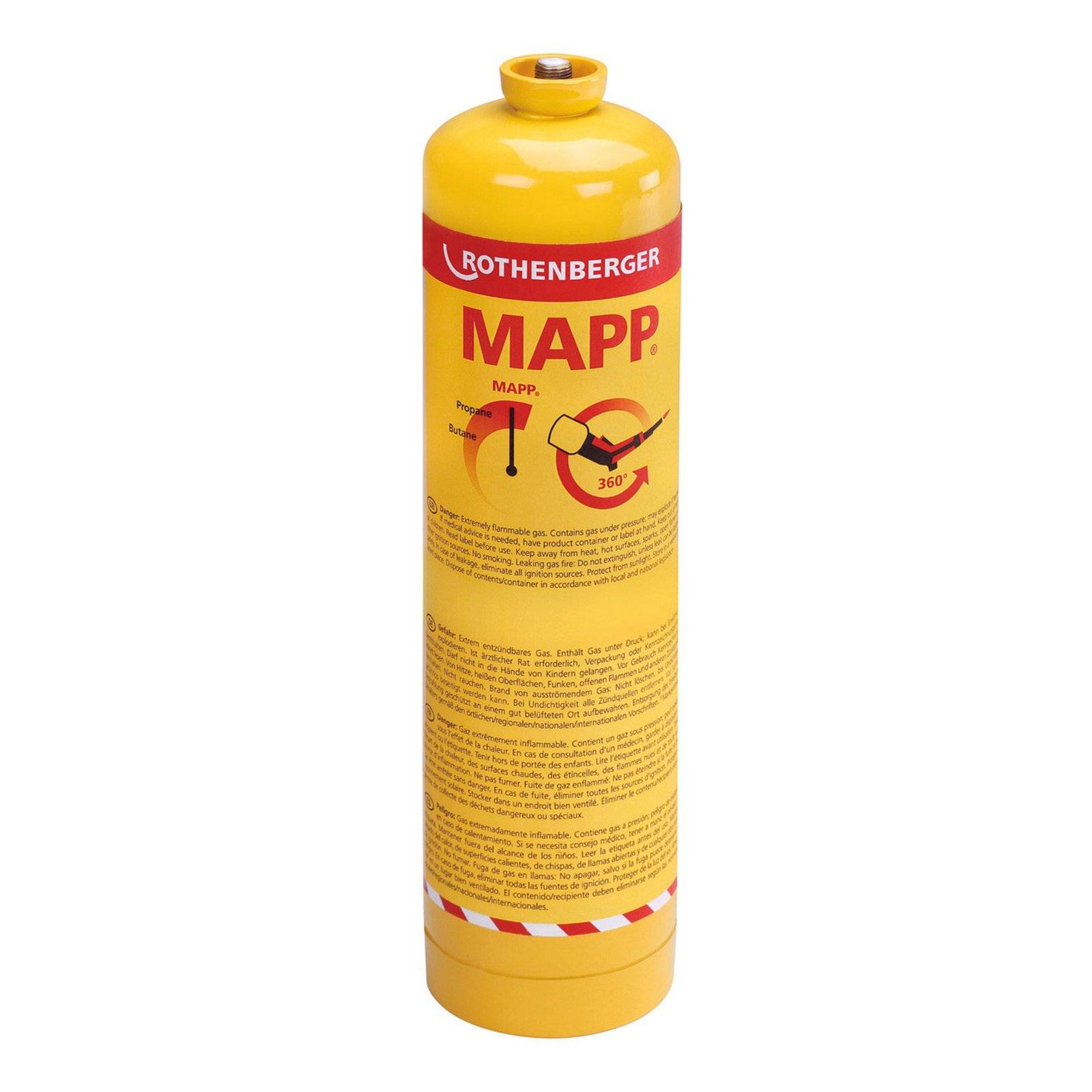 Kartusche 788ml Mapp A Propylen Rothenberger
