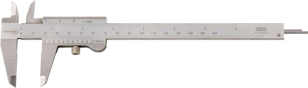 Taschenmessschieber parallaxfrei Doppelprisma150mm 1/50, 1/1000 FORTIS