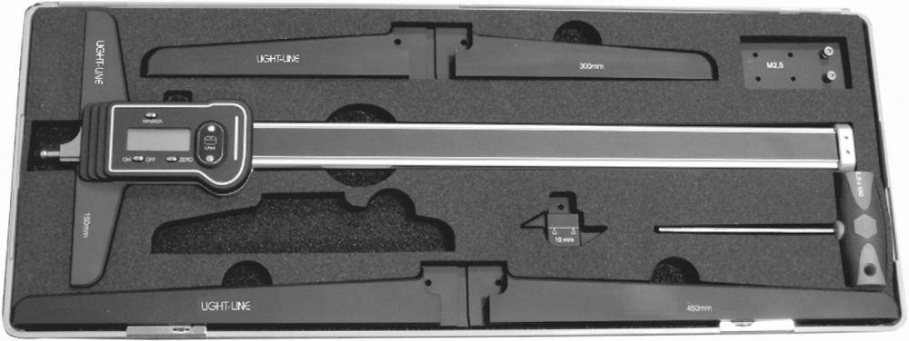 Tiefenmessschieber-Set digital 500mm leichtbau FORTIS