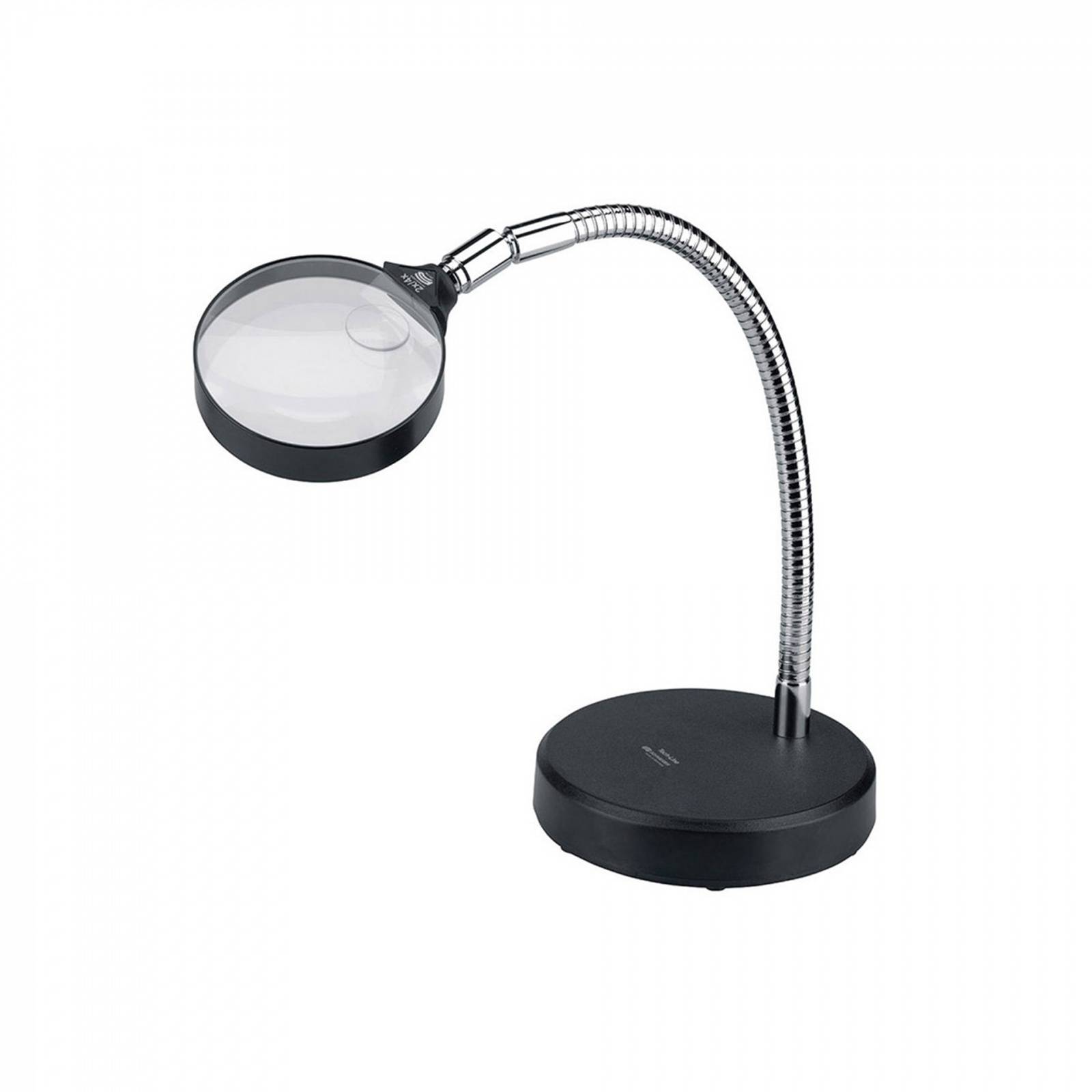 SCHWEIZER Arbeitsstandlupe Tech-Line Bifo 2 x / 4 x; Ø 90 / Ø 22,8 mm, bifokal, aplanatisch, Tischfuß