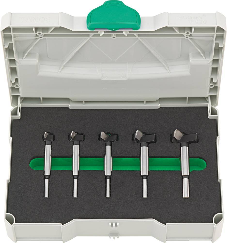 HW Kunstbohrer-Satz 5-teilig 15-35mm im Systainer FORTIS