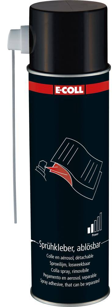 Sprühkleber, ablösbar 500 ml transparent E-COLL