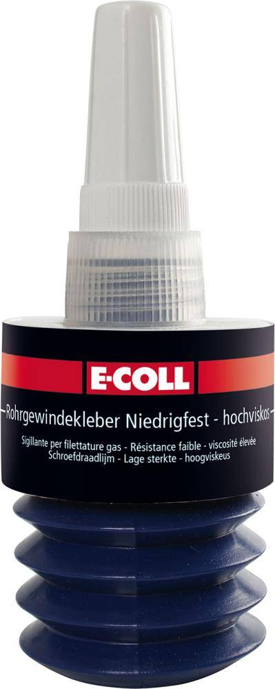 Rohrgewindekleber 50g niedrigf.-hochviskos E-COLL
