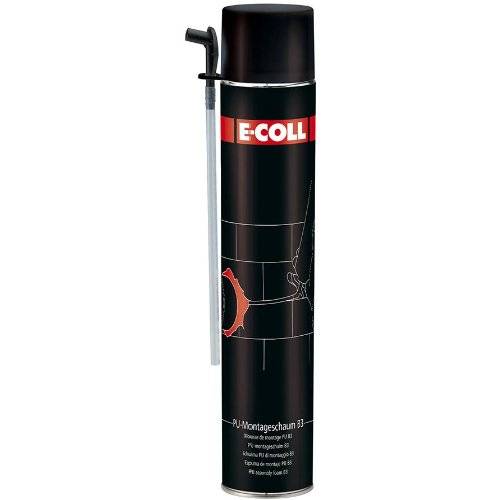 E-COLL PU-Montageschaum B3 750ml (MDI-haltig)