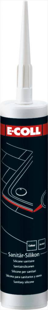 Sanitär-Silikon 310ml grau E-COLL
