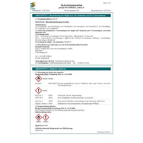 Baustellenmarkierspray 500ml rot E-COLL EE