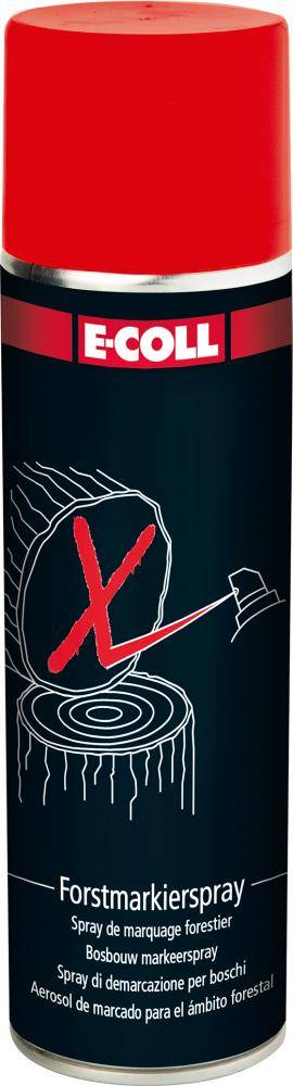 Forstmarkierspray 500ml rot E-COLL