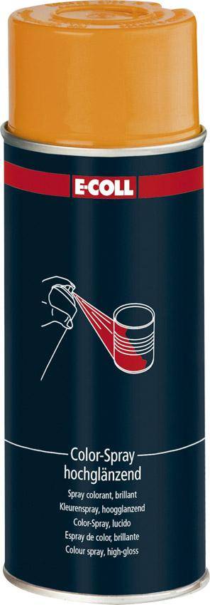 Color-Spray, hochglänzend400ml hellrotorange E-COLL