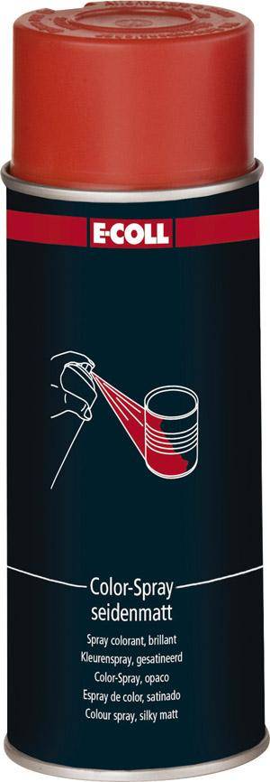 Color-Spray seidenmatt 400ml feuerrot E-COLL