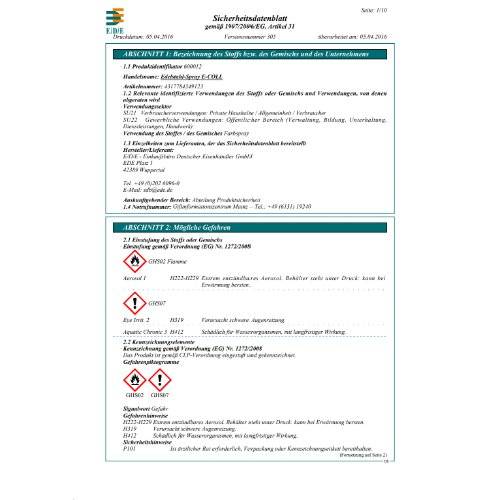 Edelstahlspray 400ml E-COLL EE