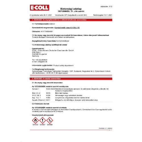 Korrosionsschutzwachs 400ml E-COLL EE