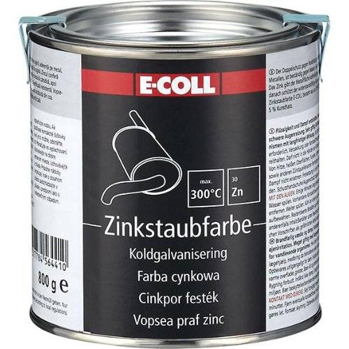 Zink-Staubfarbe 375ml/800g Dose E-COLL EE