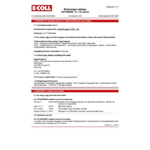 Anti-Seez Gleitmetall 400ml E-COLL EE