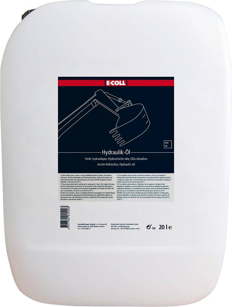 Hydrauliköl HLP 46 20L Kanister E-COLL