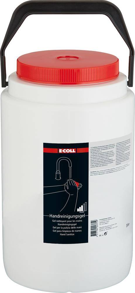 Handreinigungsgel 3L Rundbehhälter E-COLL