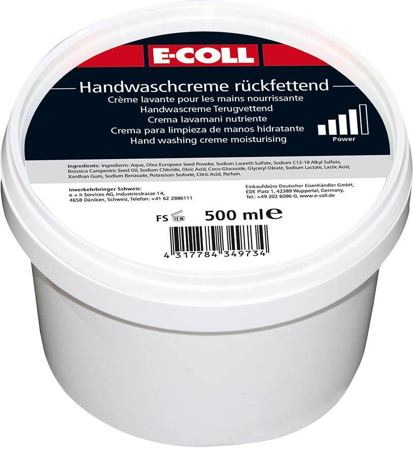 Handwaschcreme 500ml Dose E-COLL
