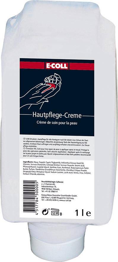 Hautpflegecreme 1L Flasche für V-Spender E-COLL