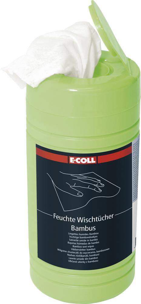Wischtücher, Bambus 80 Tücher E-COLL