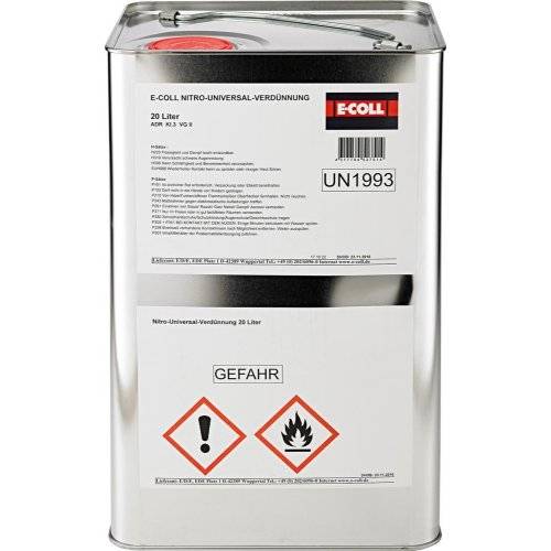 E-COLL Nitro-Univ-Verdünnung 20L Kanister