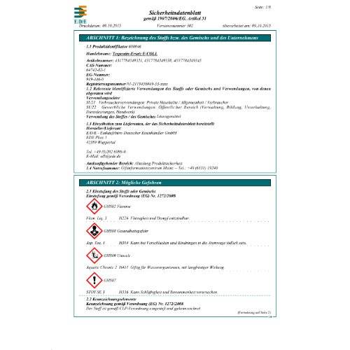 Terpentin-Ersatz 1L Dose E-COLL EE